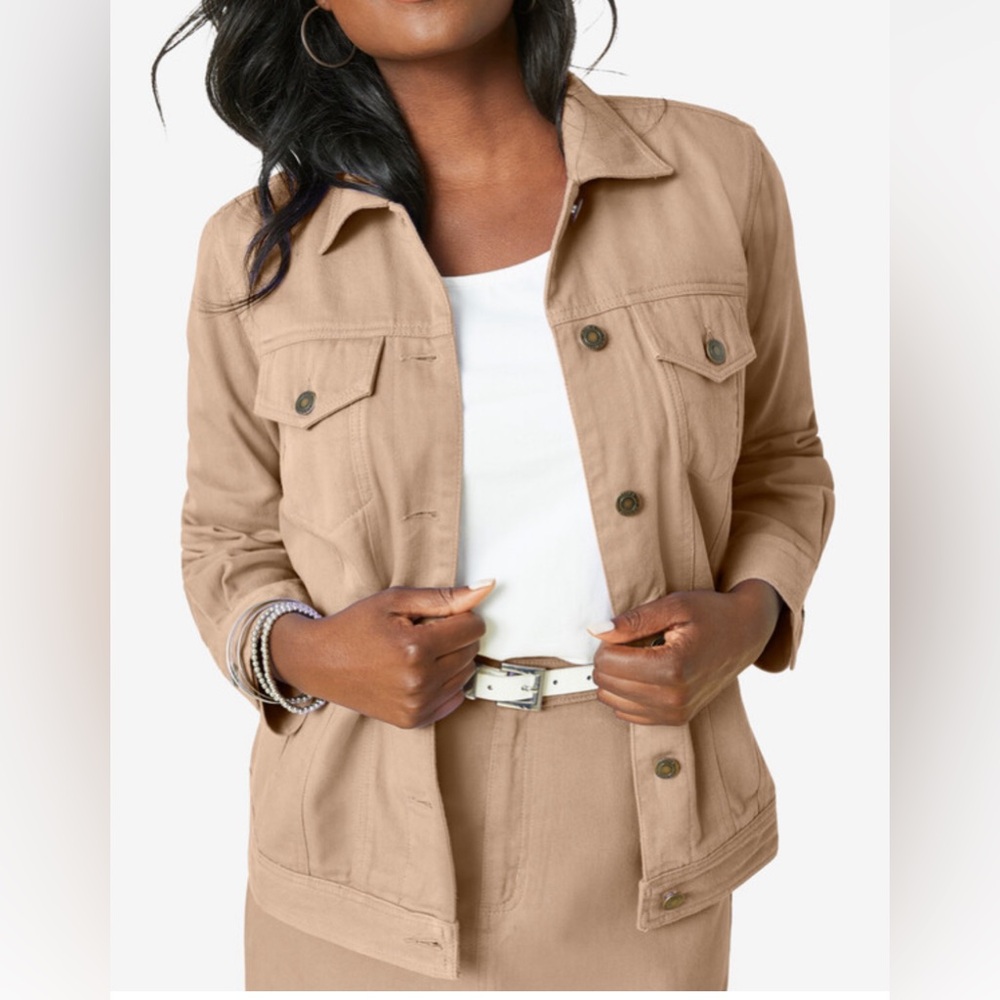 Denim Jessica London Set! Jacket and Pants!